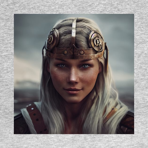 Viking Shield Maiden by Grassroots Green